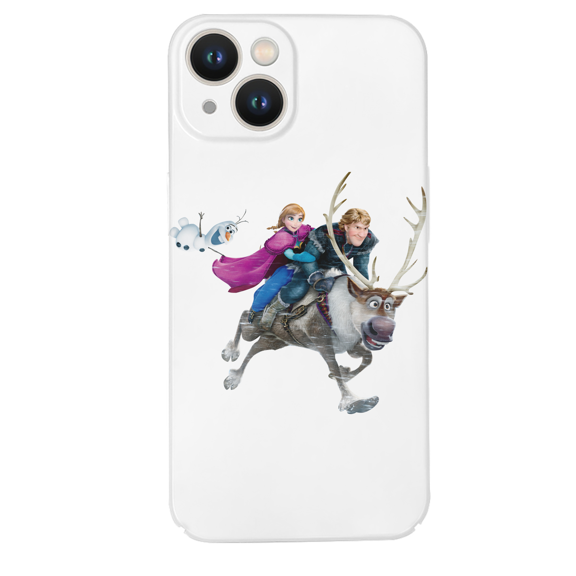 （画像用） アナと雪の女王 アンナ エルサ Frozen Anna Elsa 【iPhone 14シリーズ対応】ハードケース